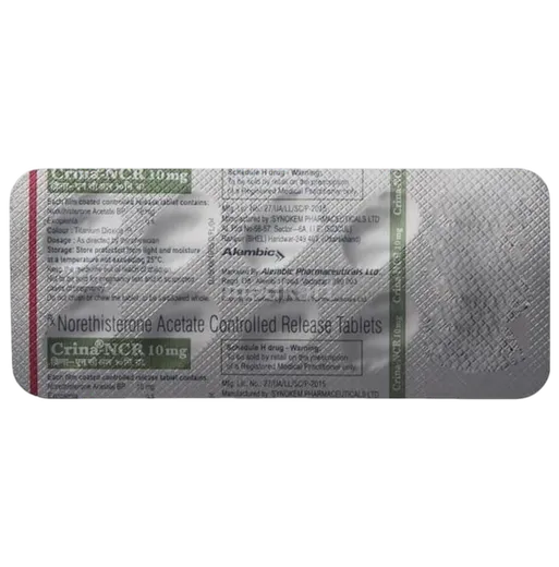 crina ncr 10mg tablet 10's